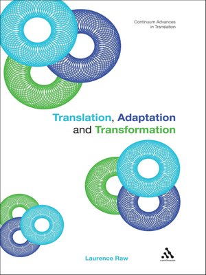 cover image of Translation, Adaptation and Transformation